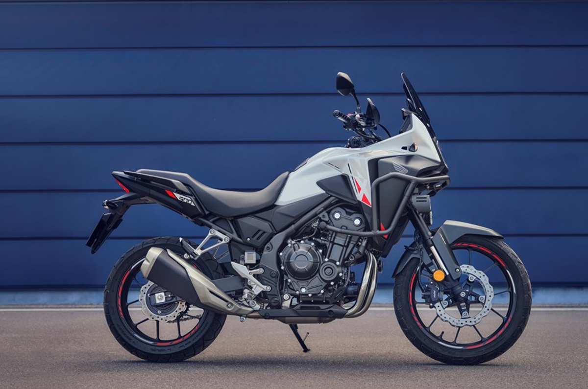 The Honda NX500 was unveiled at EICMA 2023 as a replacement for the CB500X.