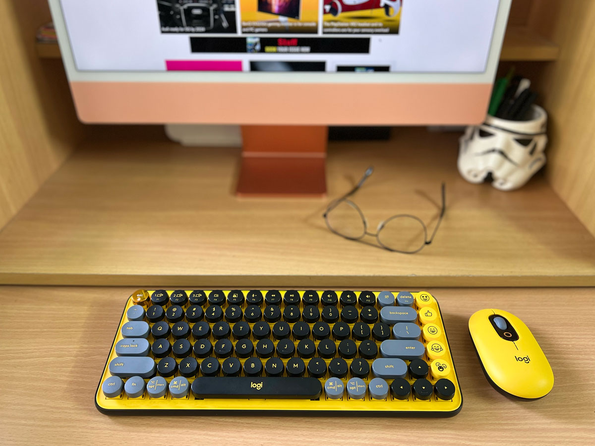 Logitech Pop Keys mechanical keyboard, Pop mouse review