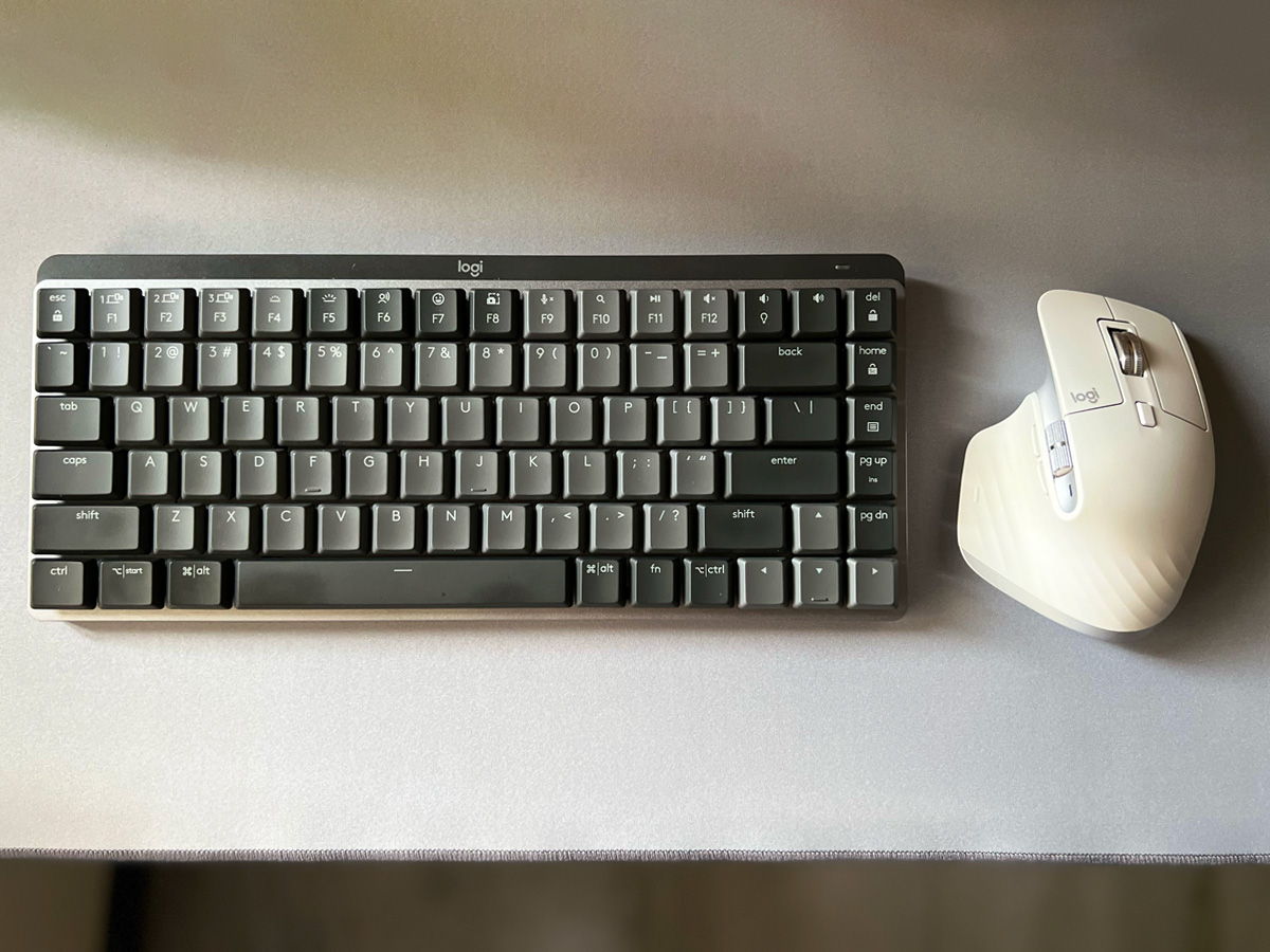 Logitech MX Master 3S mouse, MX Mechanical Mini keyboard Review