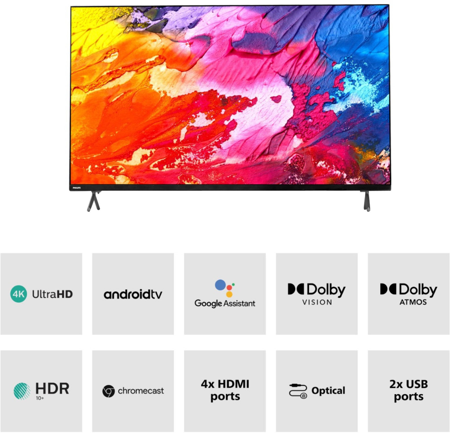 PHILIPS  8100 (55 inch) Ultra HD (4K) (55PUT8115/94)