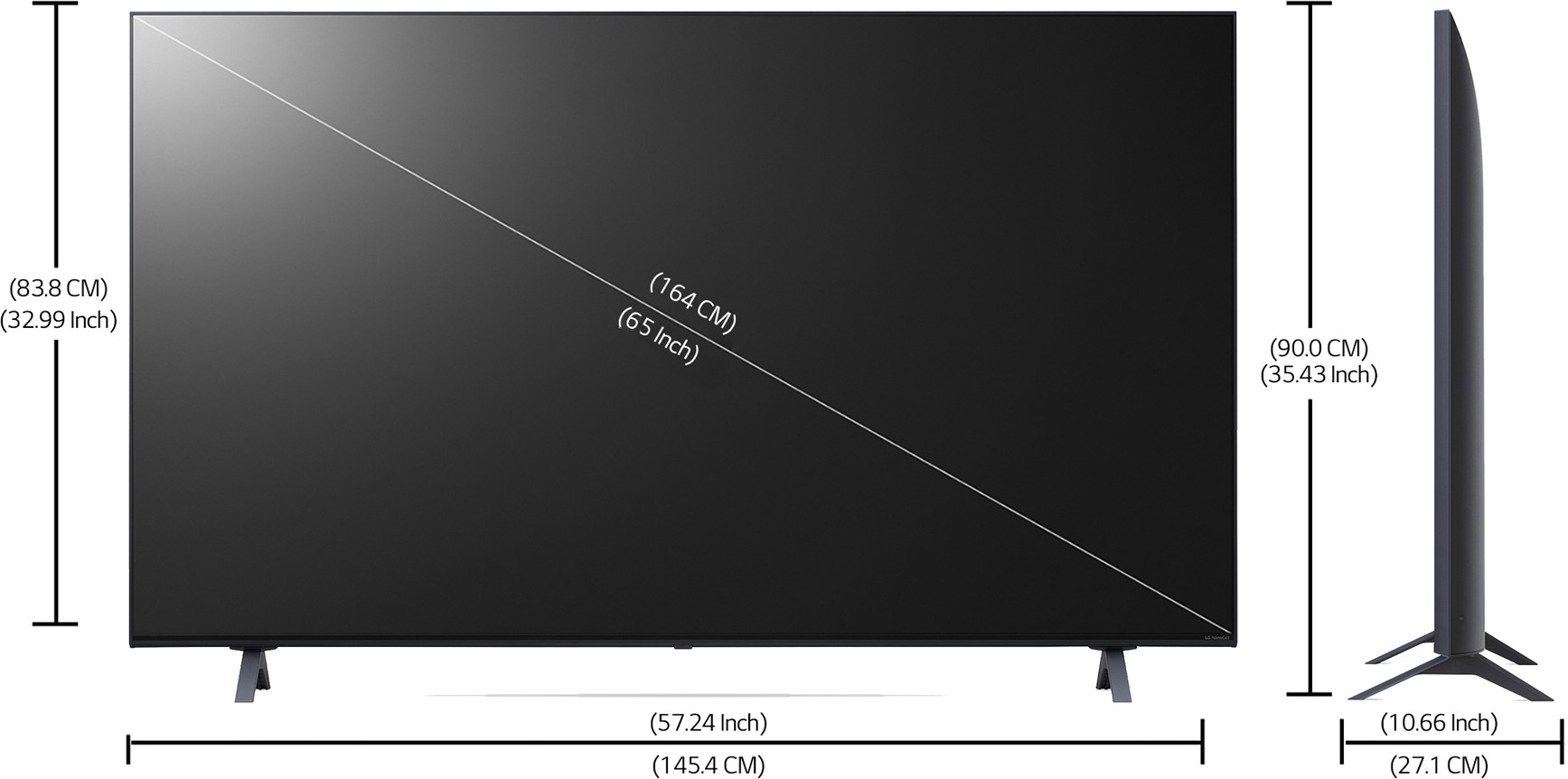 LG  NANO73 (65 inch) Ultra HD (4K) (65NANO73SQA)