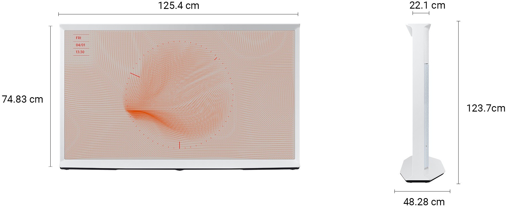 SAMSUNG The Serif Series (55 inch) Ultra HD (4K) (QA55LS01TAKXXL) SAMSUNG The Serif Series (55 inch) Ultra HD (4K) (QA55LS01TAKXXL)