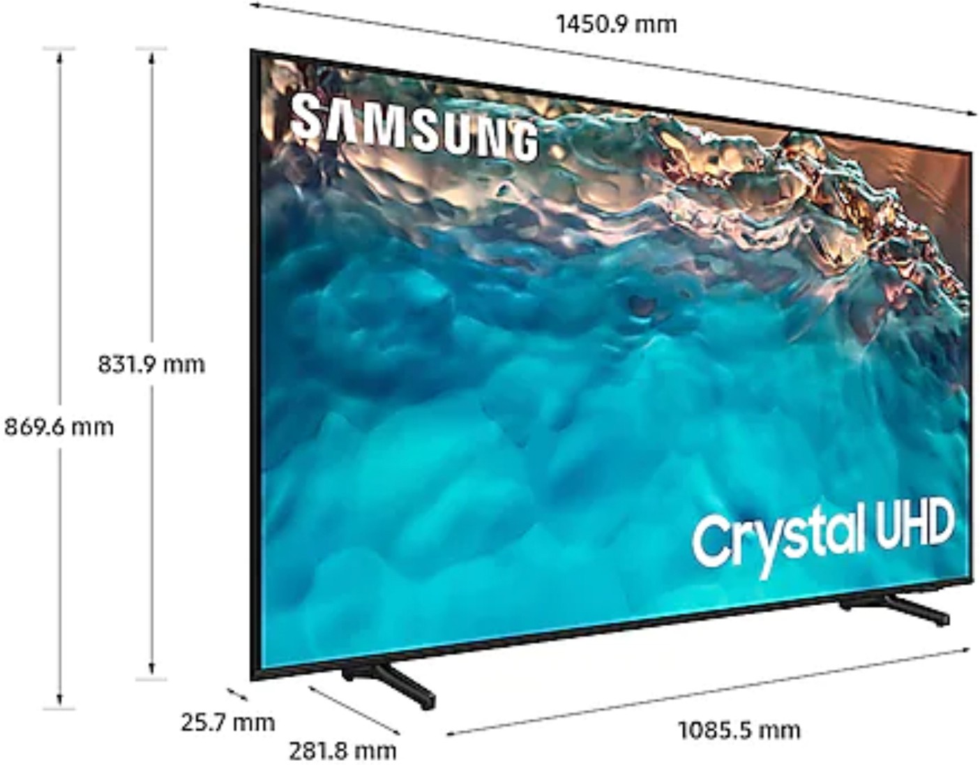 SAMSUNG (65 inch) Ultra HD (4K) (UA65BU8000KLXL) SAMSUNG (65 inch) Ultra HD (4K) (UA65BU8000KLXL)