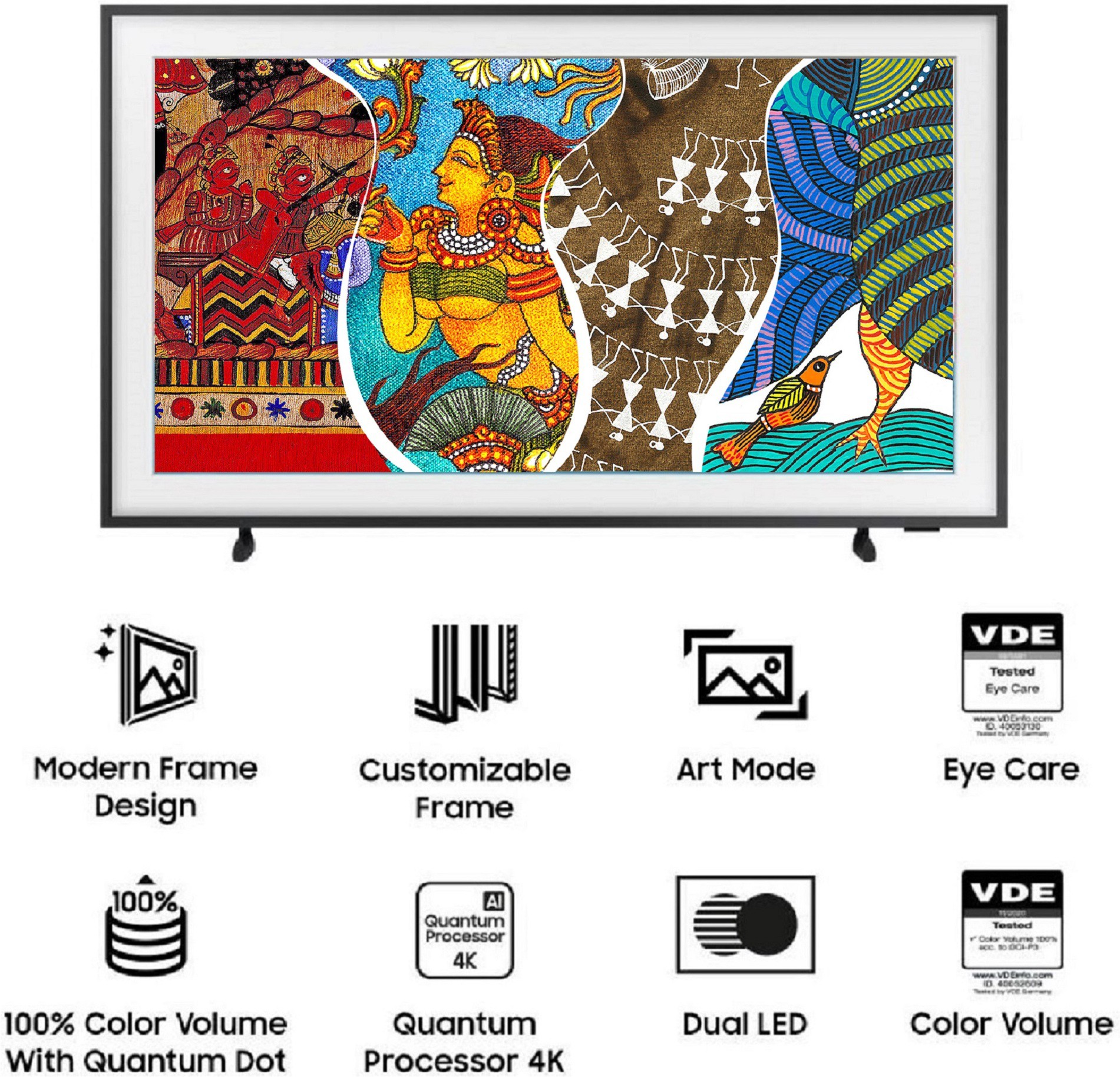SAMSUNG The Frame 2021 Series (65 inch) Ultra HD (4K) (QA65LS03AAKLXL) SAMSUNG The Frame 2021 Series (65 inch) Ultra HD (4K) (QA65LS03AAKLXL)