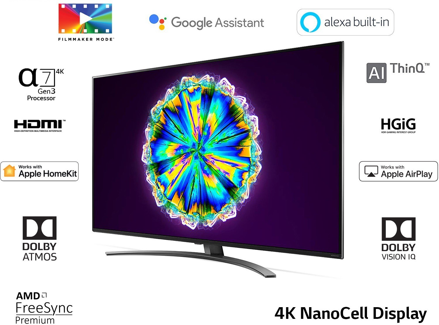 LG  Nanocell (65 inch) Ultra HD (4K)IPS (65NANO86TNA)