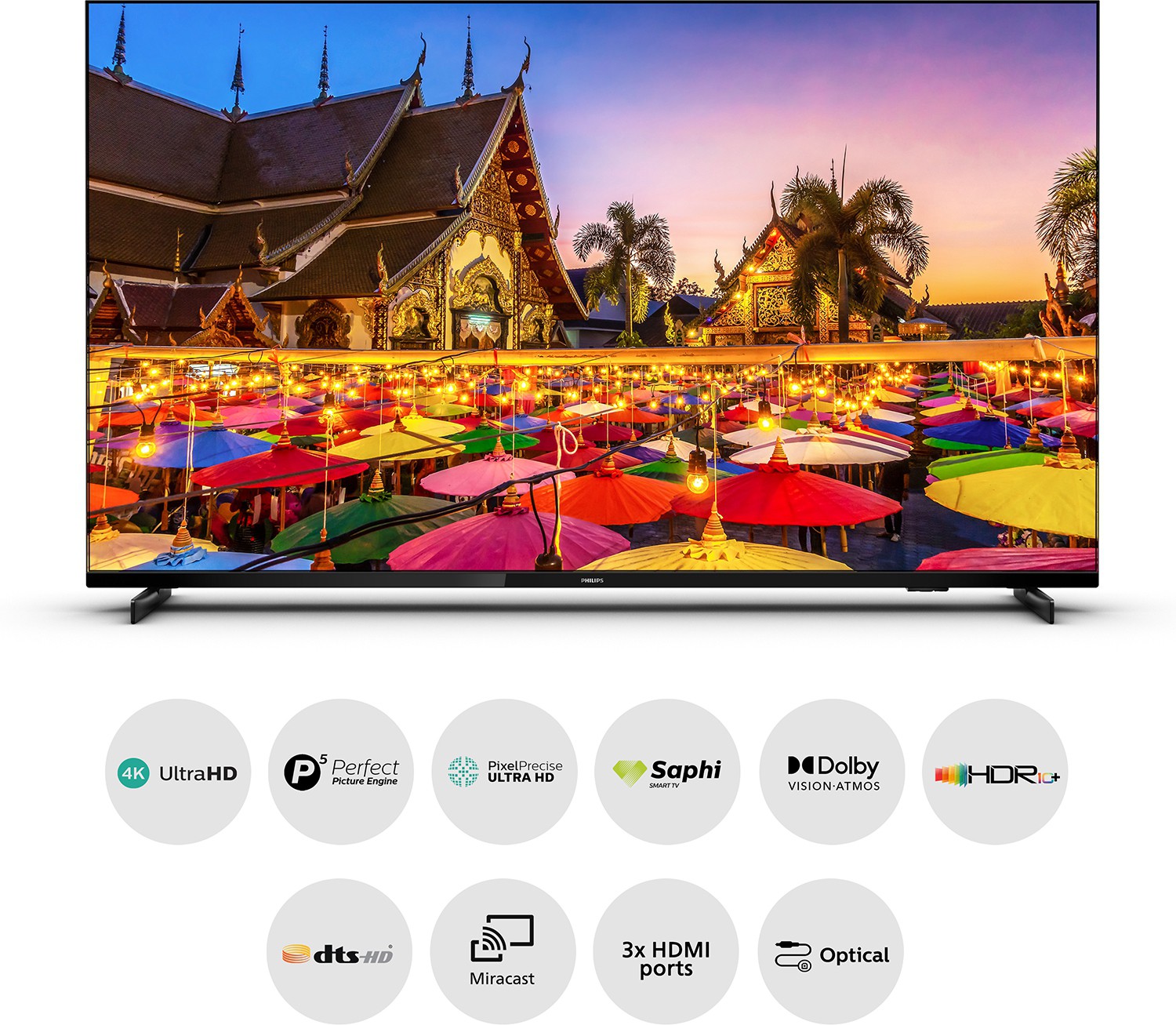 PHILIPS  7600 Series (58 inch) Ultra HD (4K)LED (58PUT7605/94)