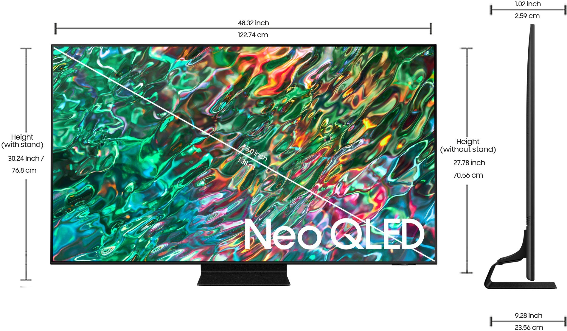 SAMSUNG QN90BAKL (55 inch) Ultra HD (4K) (QA55QN90BAKLXL) SAMSUNG QN90BAKL (55 inch) Ultra HD (4K) (QA55QN90BAKLXL)