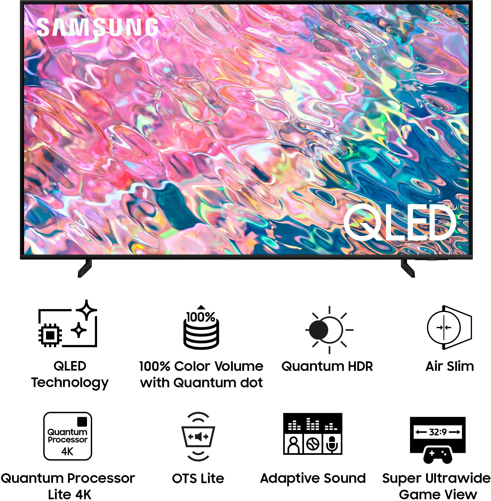 SAMSUNG Q60BAKL (65 inch) Ultra HD (4K) (QA65Q60BAKLXL) SAMSUNG Q60BAKL (65 inch) Ultra HD (4K) (QA65Q60BAKLXL)