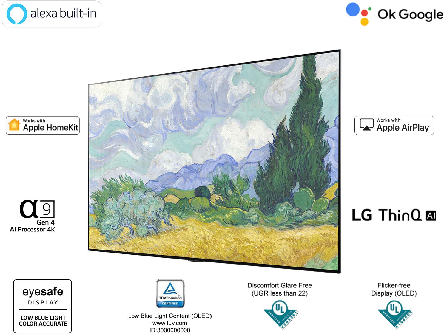 LG   (55 inch) Ultra HD (4K) (OLED55G1PTZ)