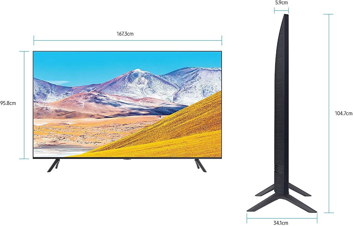 SAMSUNG   (75 inch) Ultra HD (4K) (UA75TU8200KXXL)
