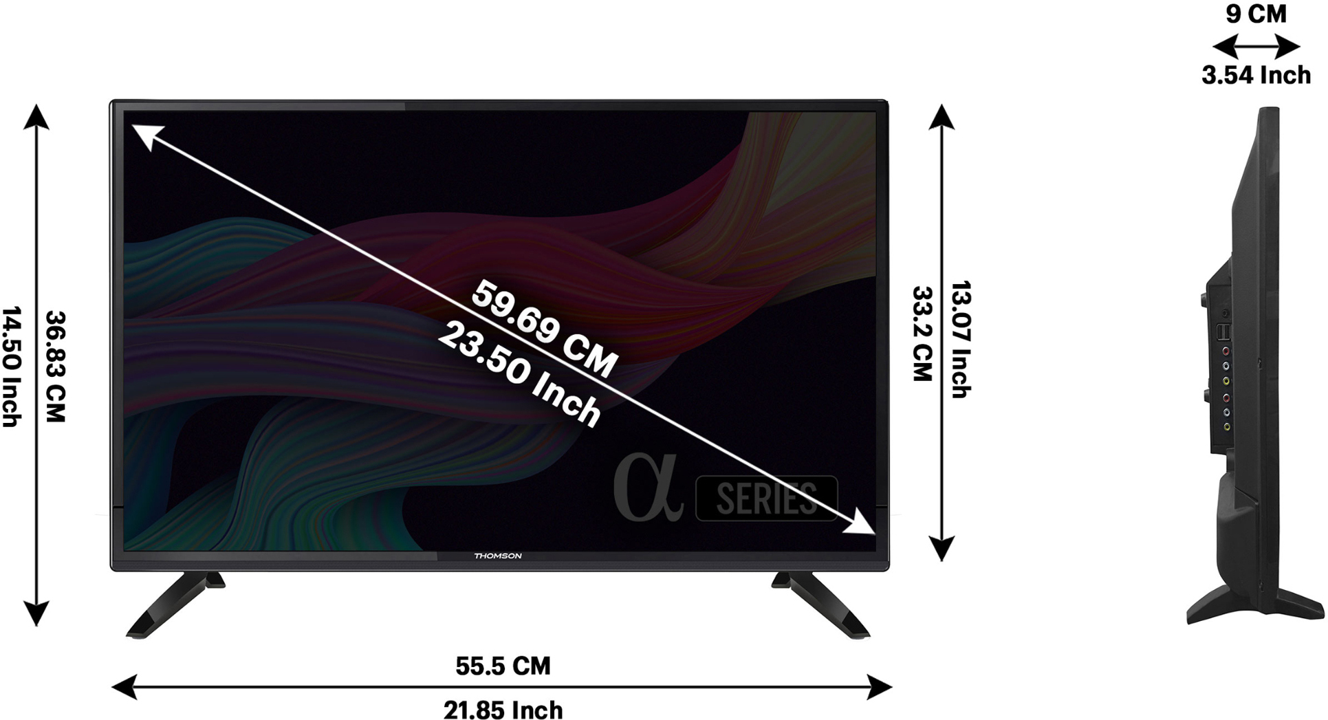 Thomson Alpha (24 inch) HD Ready (24Alpha001) Thomson Alpha (24 inch) HD Ready (24Alpha001)