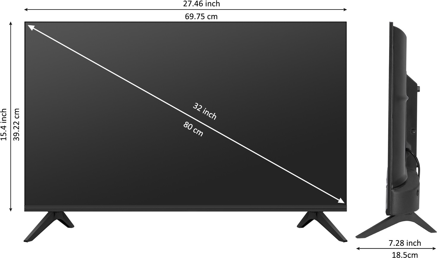 ONIDA   (32 inch) HD Ready (32IV)