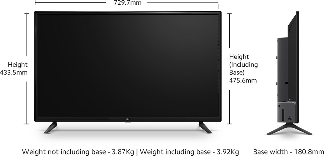 Xiaomi 4C (32 inch) HD Ready (L32M6-INC) Xiaomi 4C (32 inch) HD Ready (L32M6-INC)