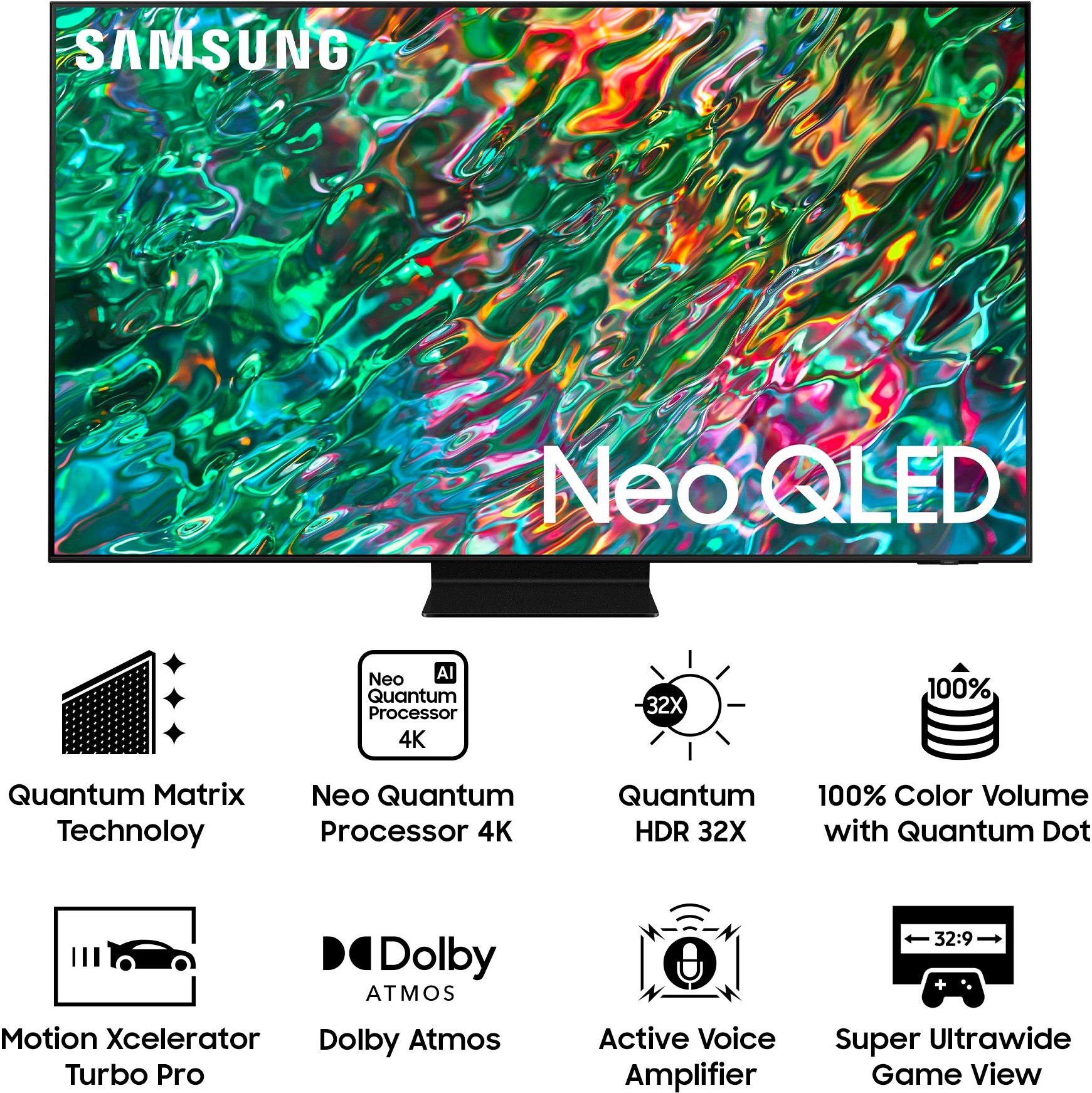 SAMSUNG  QN90BAKL (65 inch) Ultra HD (4K) (QA65QN90BAKLXL)
