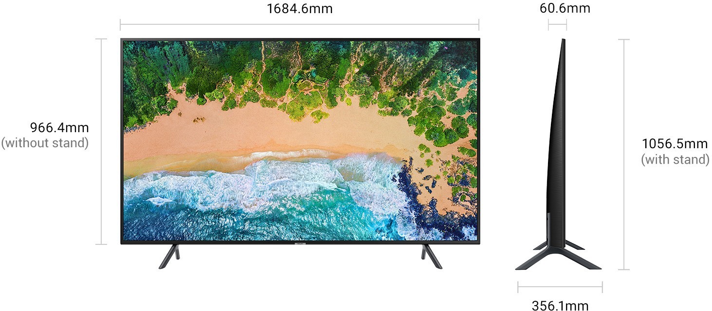SAMSUNG Series 7 (75 inch) Ultra HD (4K)A+ Grade (UA75NU7100KXXL) SAMSUNG Series 7 (75 inch) Ultra HD (4K)A+ Grade (UA75NU7100KXXL)