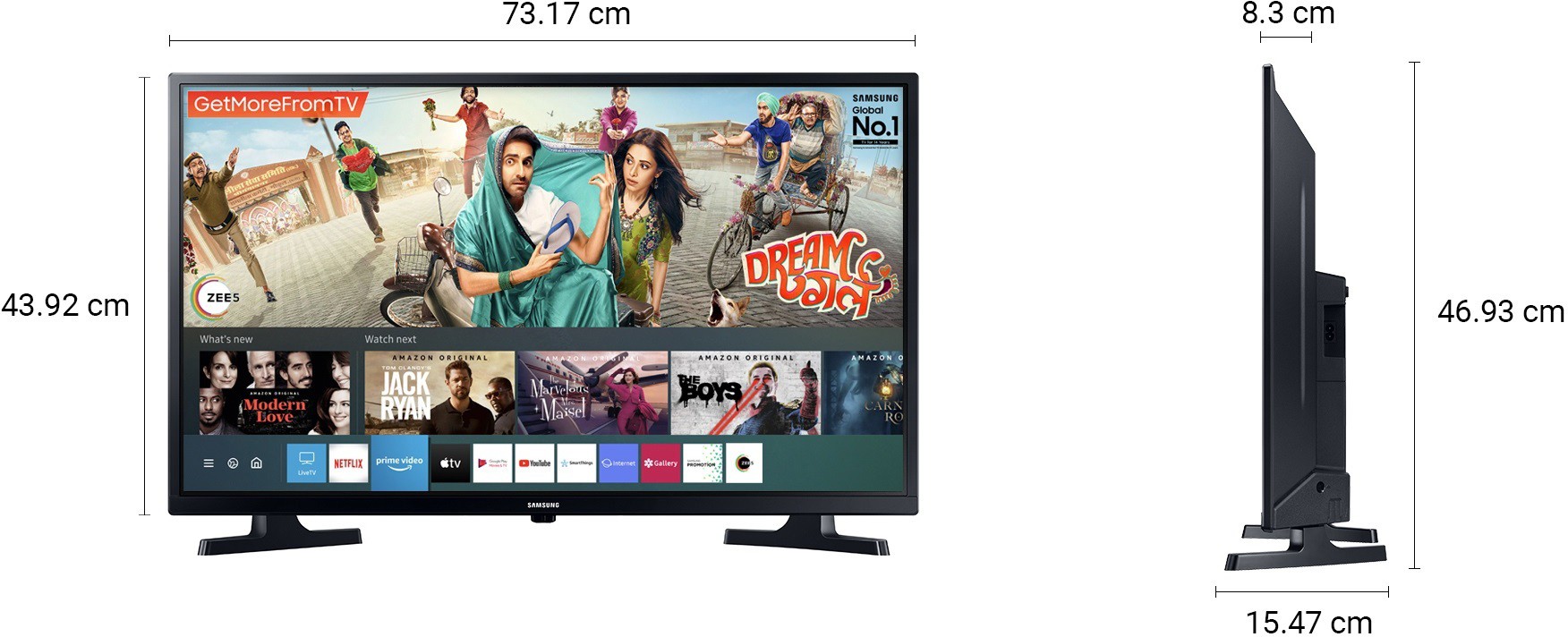 SAMSUNG (32 inch) HD Ready (UA32T4340AKXXL / UA32T4340BKXXL) SAMSUNG (32 inch) HD Ready (UA32T4340AKXXL / UA32T4340BKXXL)