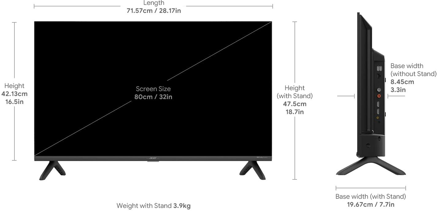 Acer Advanced I Series (32 inch) HD ReadyLED (AR32GR2841HDFL) Acer Advanced I Series (32 inch) HD ReadyLED (AR32GR2841HDFL)