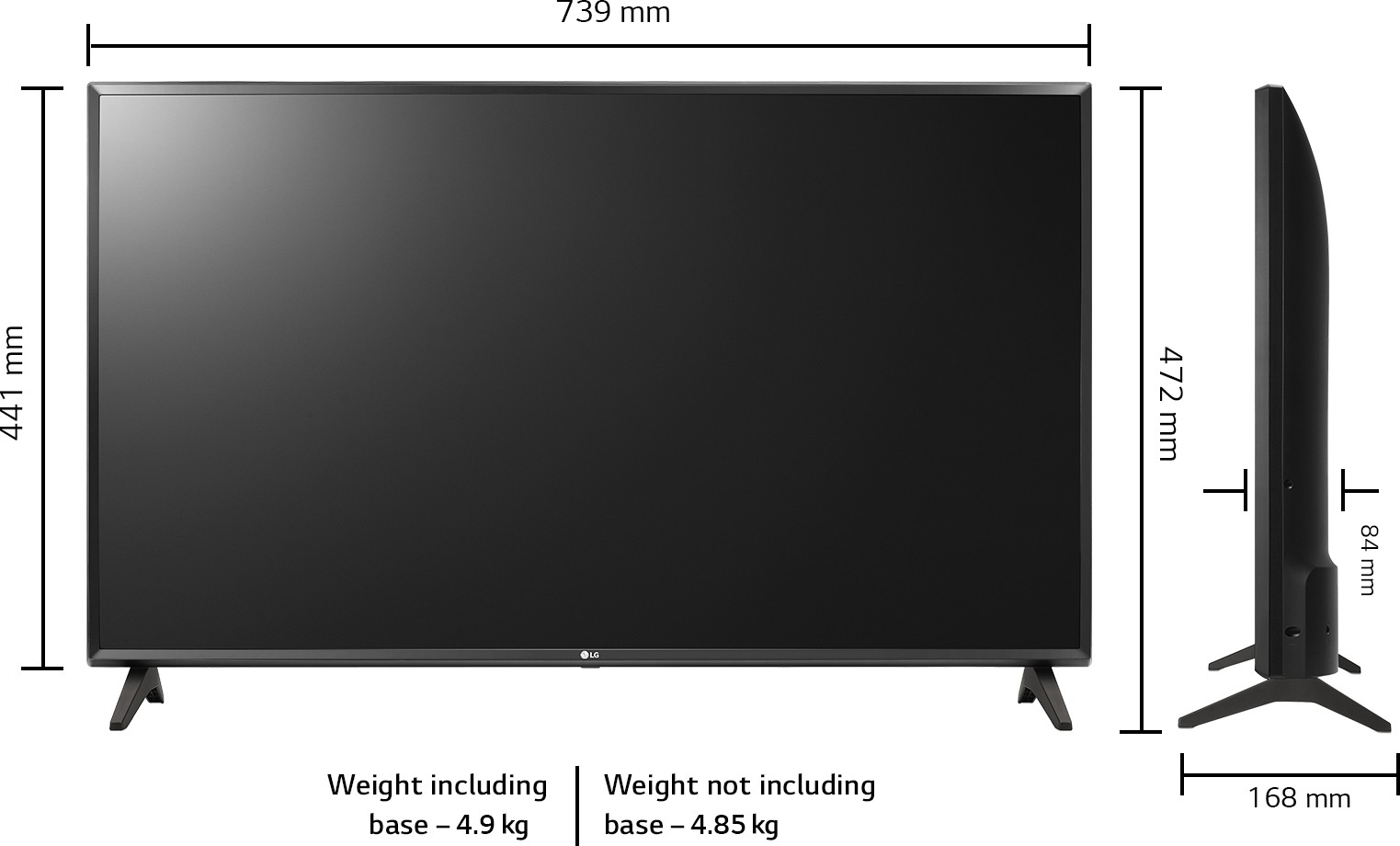 LG   (32 inch) HD ReadyLED (32LQ576BPSA)