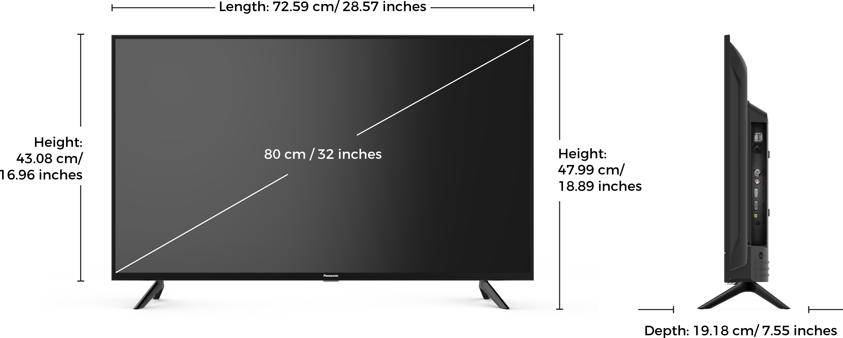 Panasonic (32 inch) HD Ready (TH-32MS660DX) Panasonic (32 inch) HD Ready (TH-32MS660DX)