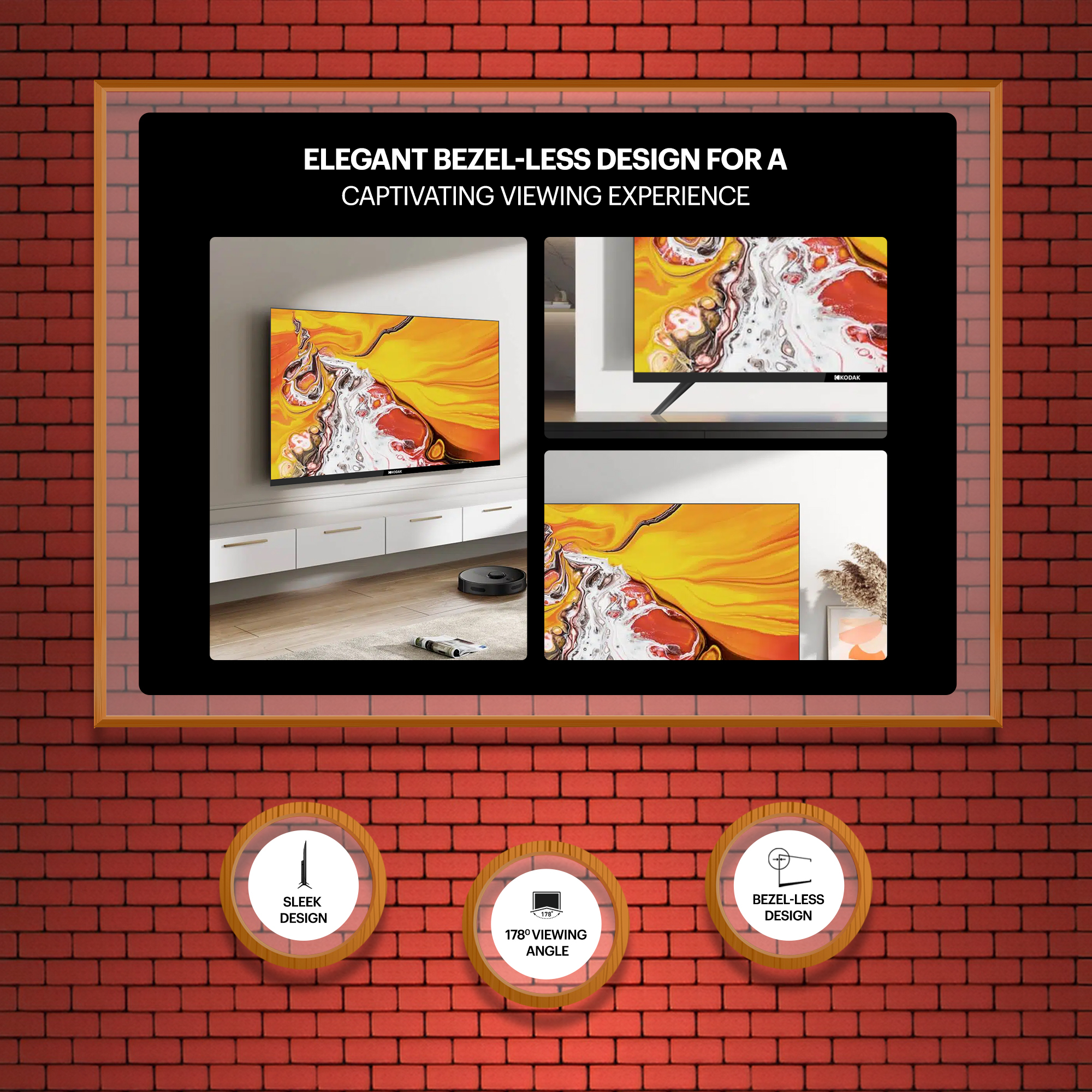 KODAK (43 inch) Full HD (439X5081) KODAK (43 inch) Full HD (439X5081)