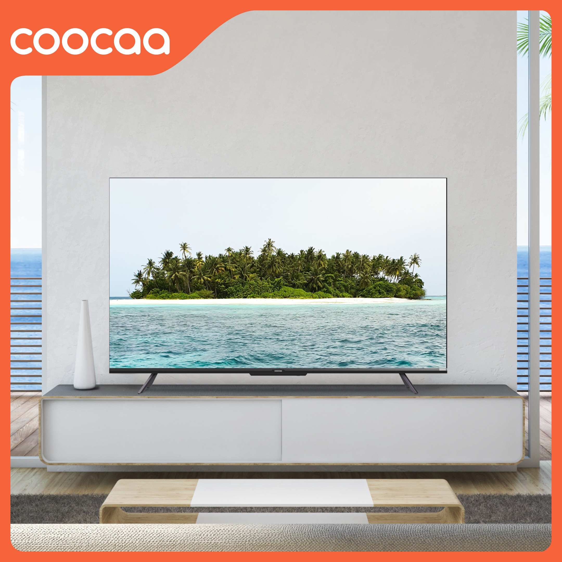 Coocaa  Frameless (43 inch) Full HDIPS Panel (43Z72)