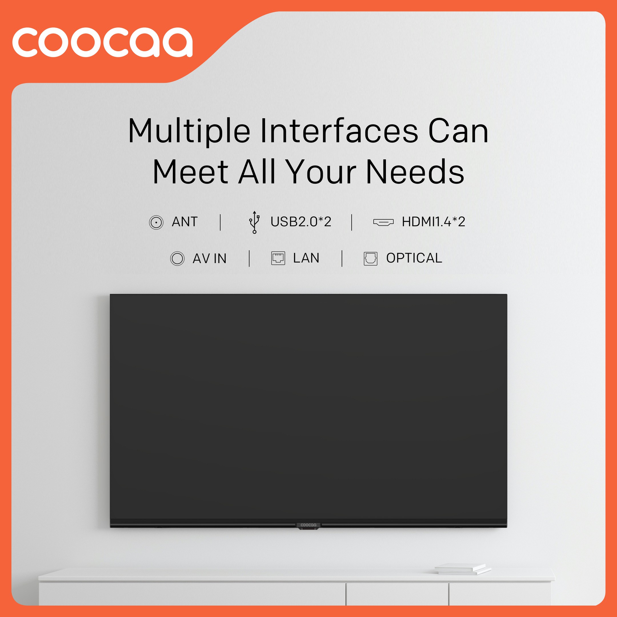 Coocaa  Frameless (43 inch) Full HDIPS Panel (43Z72)