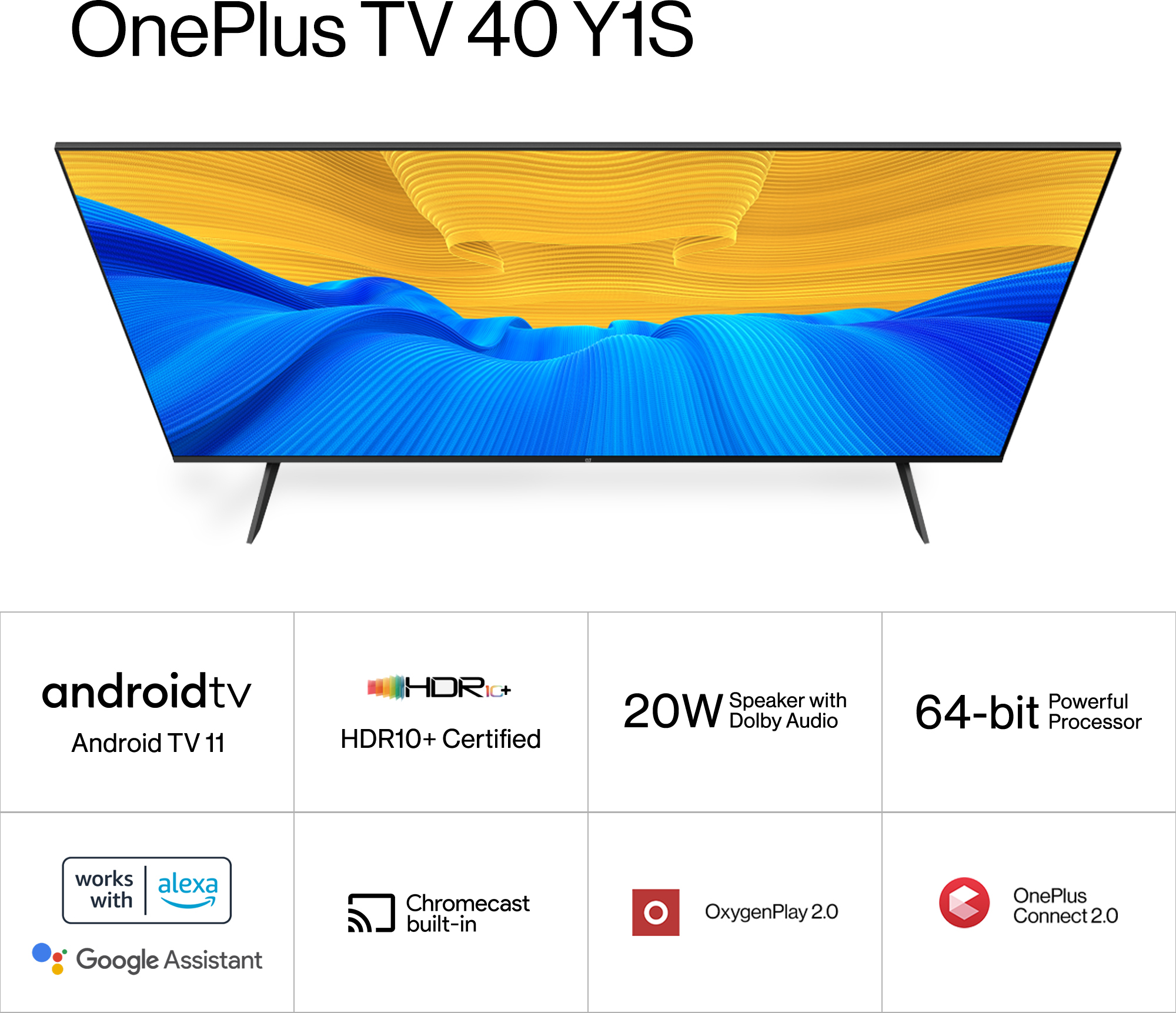 OnePlus  Y1S (40 inch) Full HDLED (40FA1A00)