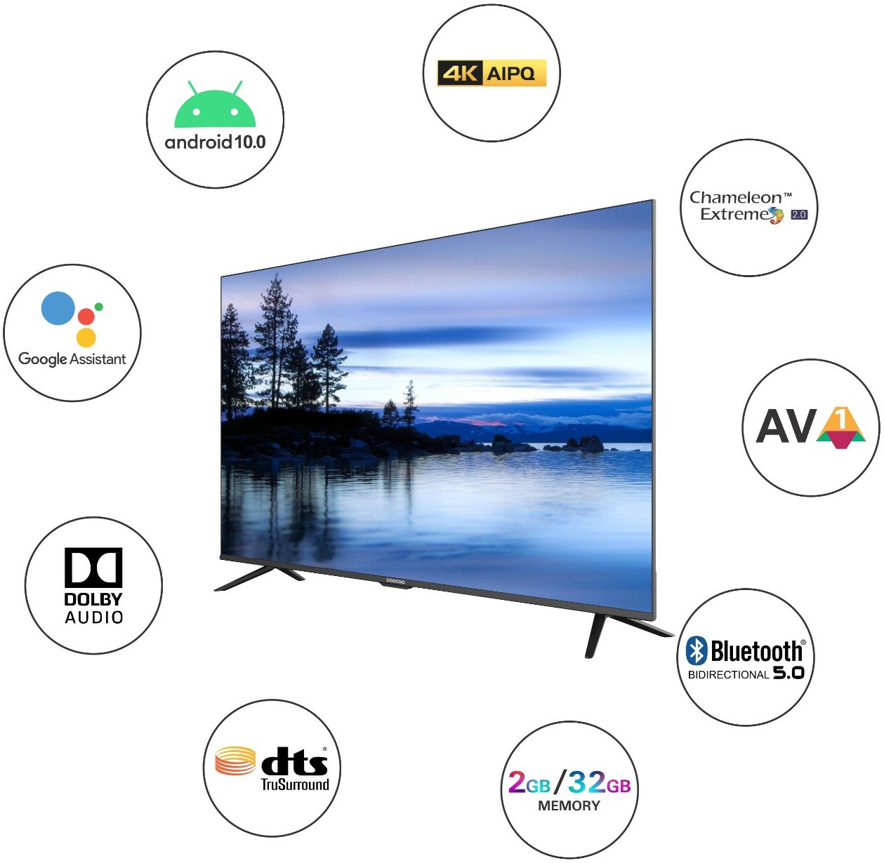 Coocaa   (50 inch) Ultra HD (4K) (50S6G Pro)