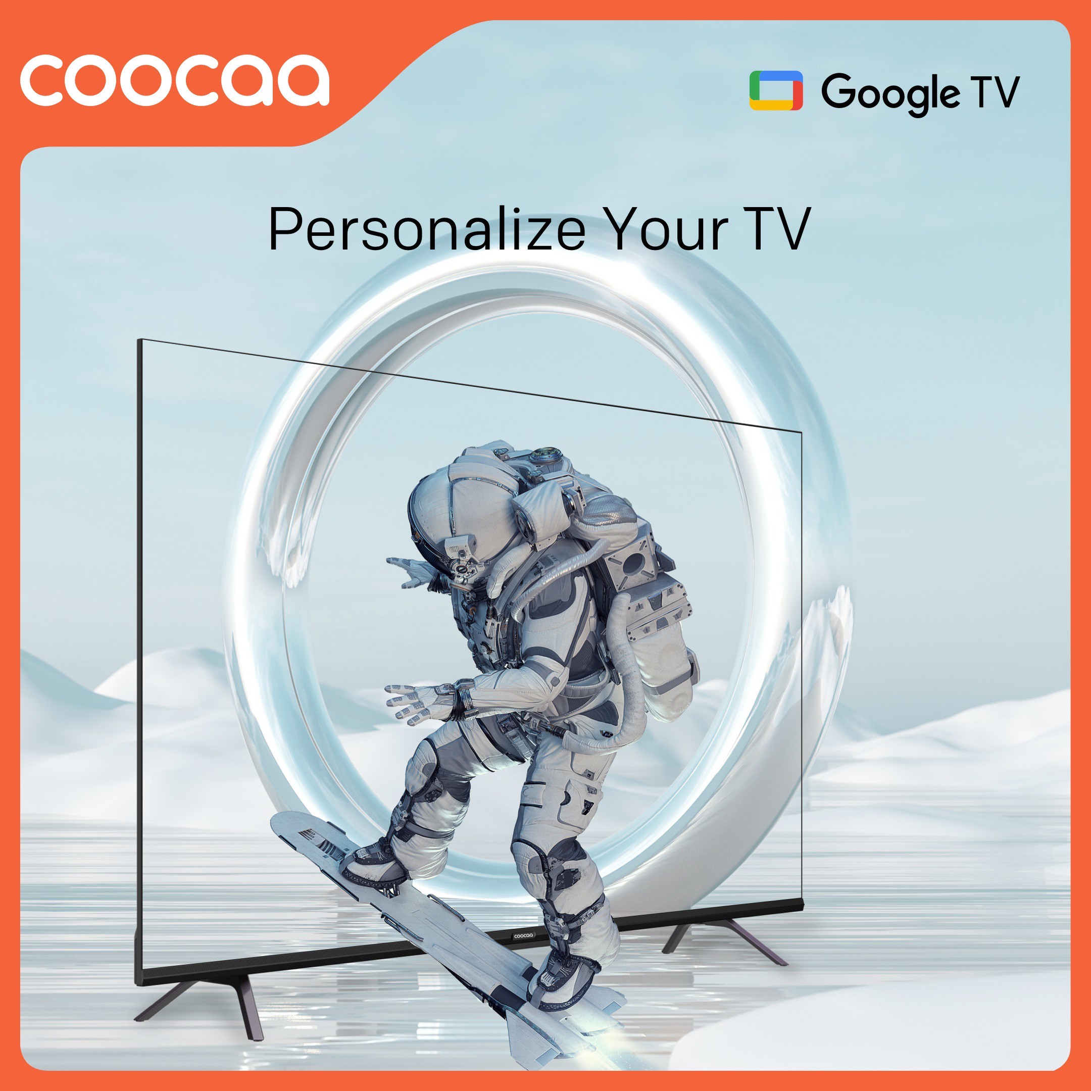 Coocaa  Frameless (43 inch) Ultra HD (4K)IPS (43Y72)