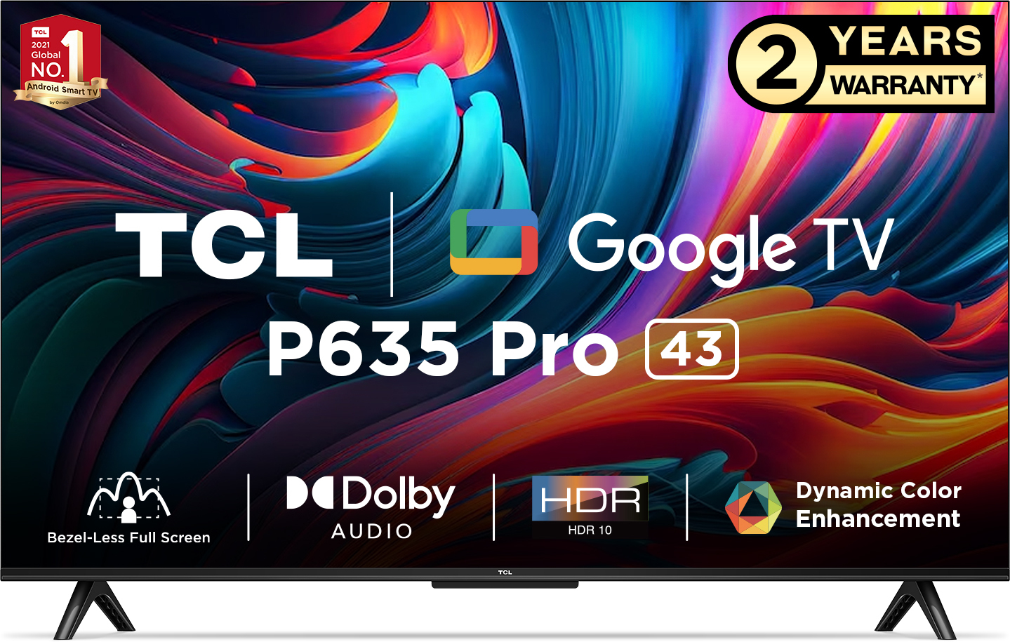 TCL (43 inch) Ultra HD (4K) LED ( 43P635 Pro )
