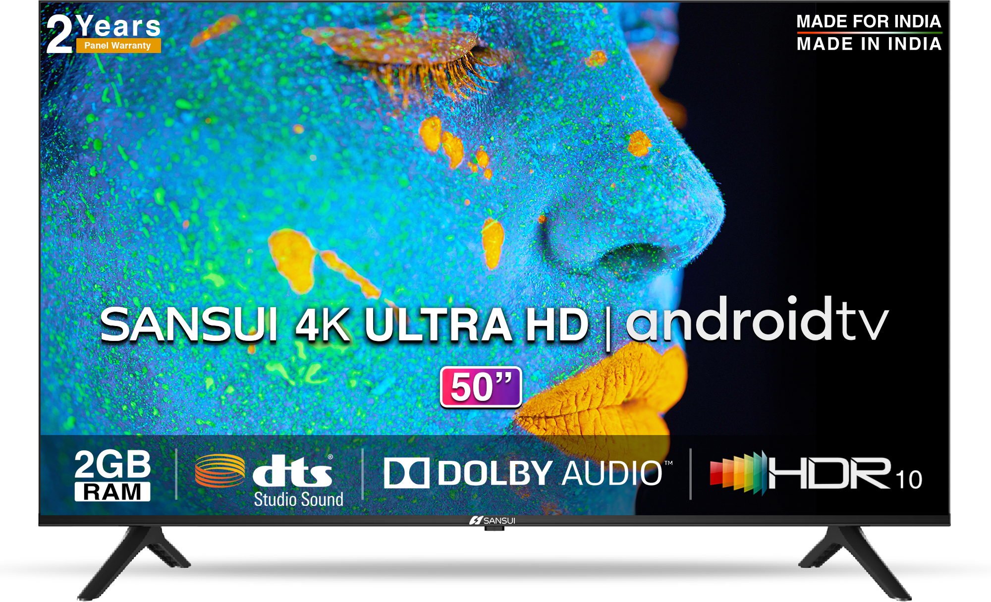 Sansui   (50 inch) Ultra HD (4K) (JSW50ASUHD)