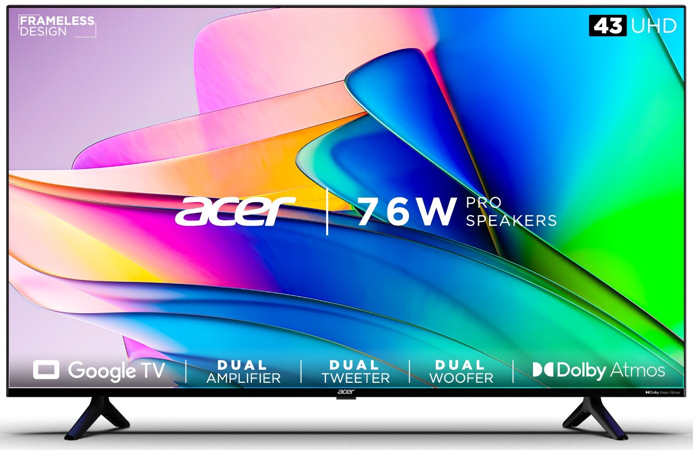 Acer H PRO Series (43 inch) Ultra HD (4K) VA Panel ( AR43GR2851UDPRO )