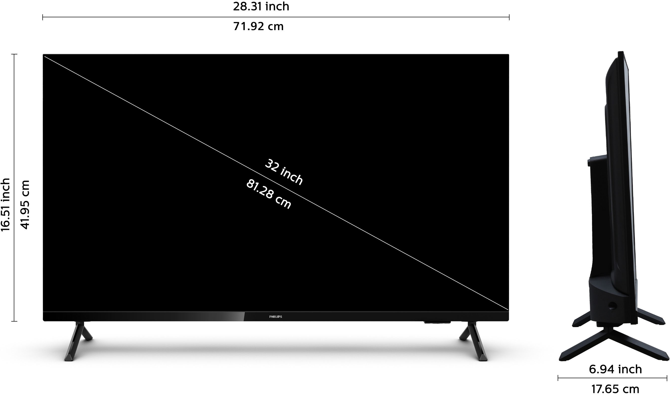PHILIPS  6900 (32 inch) HD ReadyLED (32PHT6915/94)