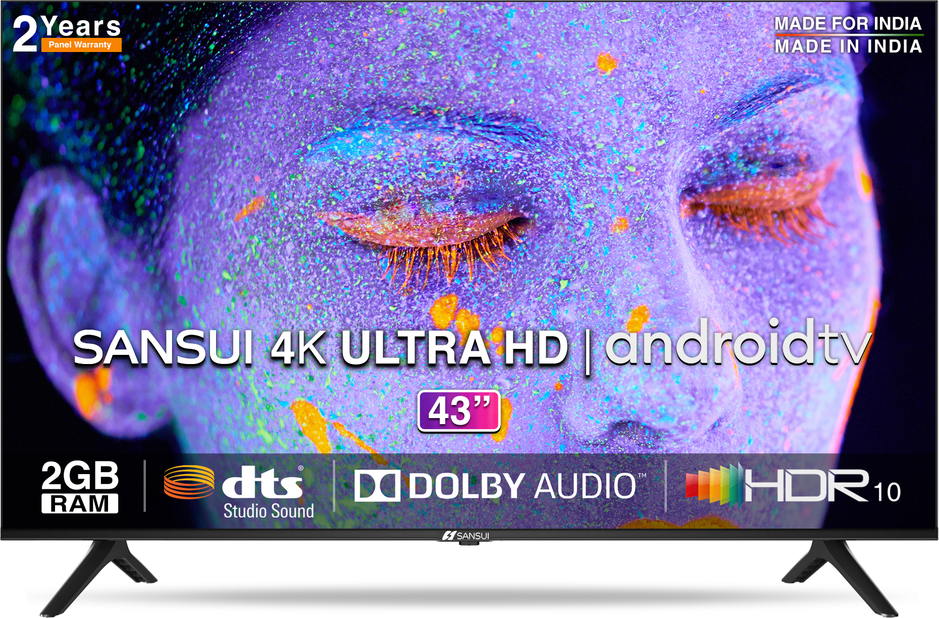 Sansui (43 inch) Ultra HD (4K) ( JSW43ASUHD )