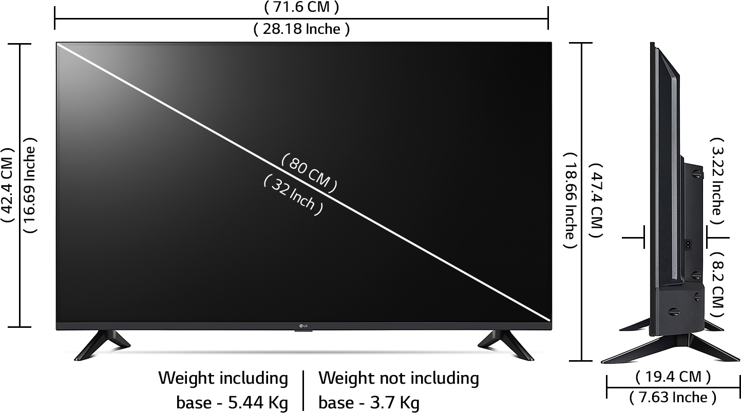 LG   (32 inch) HD ReadyLED (32LQ643BPTA)