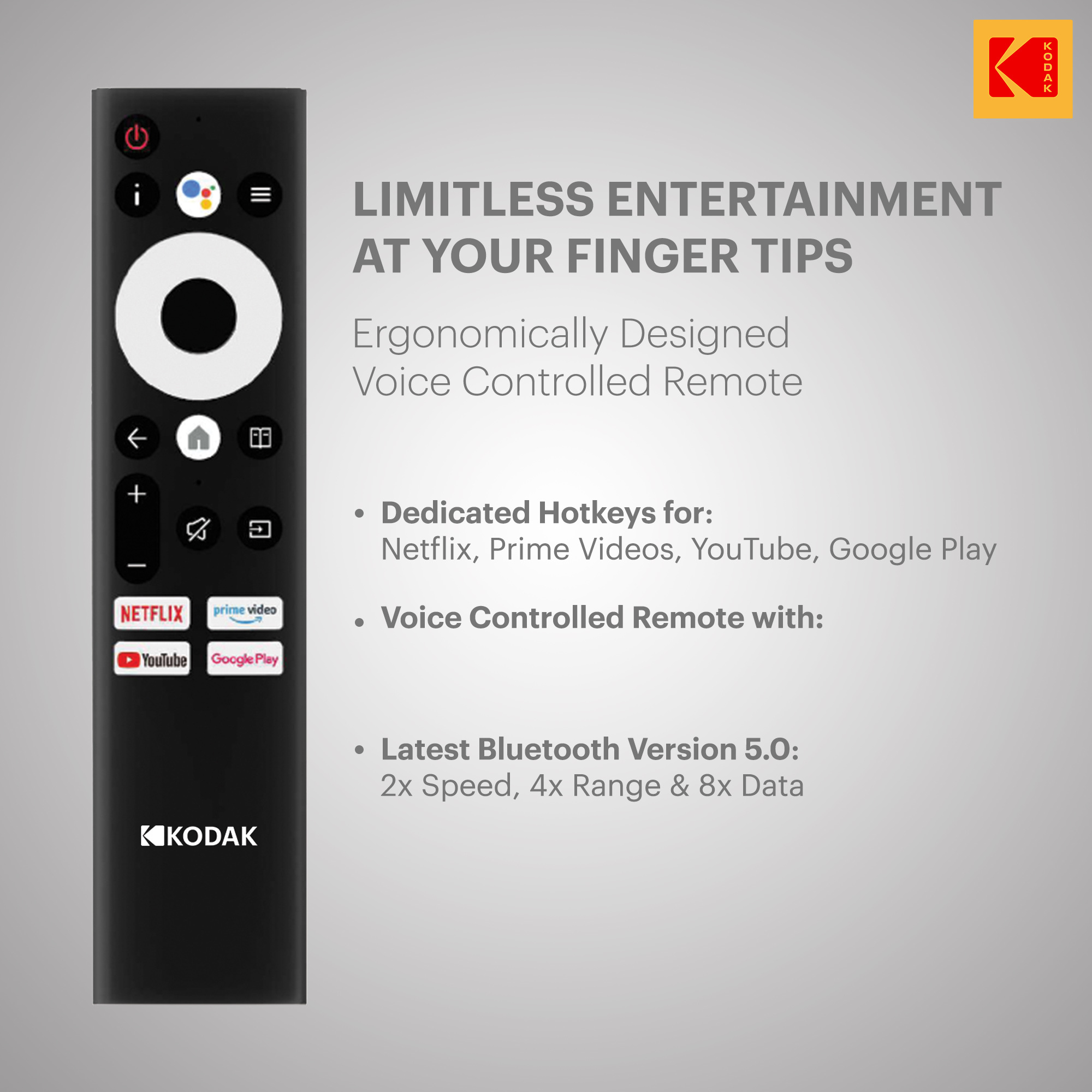 KODAK  CA Series (55 inch) Ultra HD (4K)IPS (55CA0909)