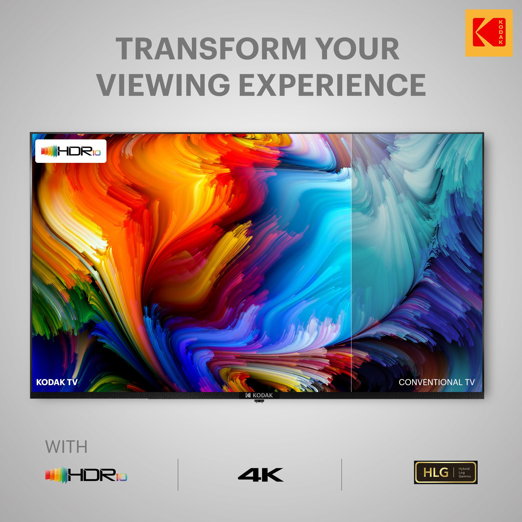 KODAK  CA Series (55 inch) Ultra HD (4K)IPS (55CA0909)