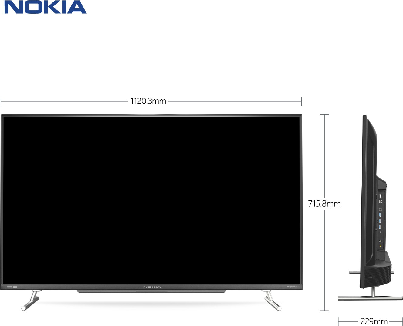 Nokia   (50 inch) Ultra HD (4K)VA Panel (50UHDAQNDT5Q)