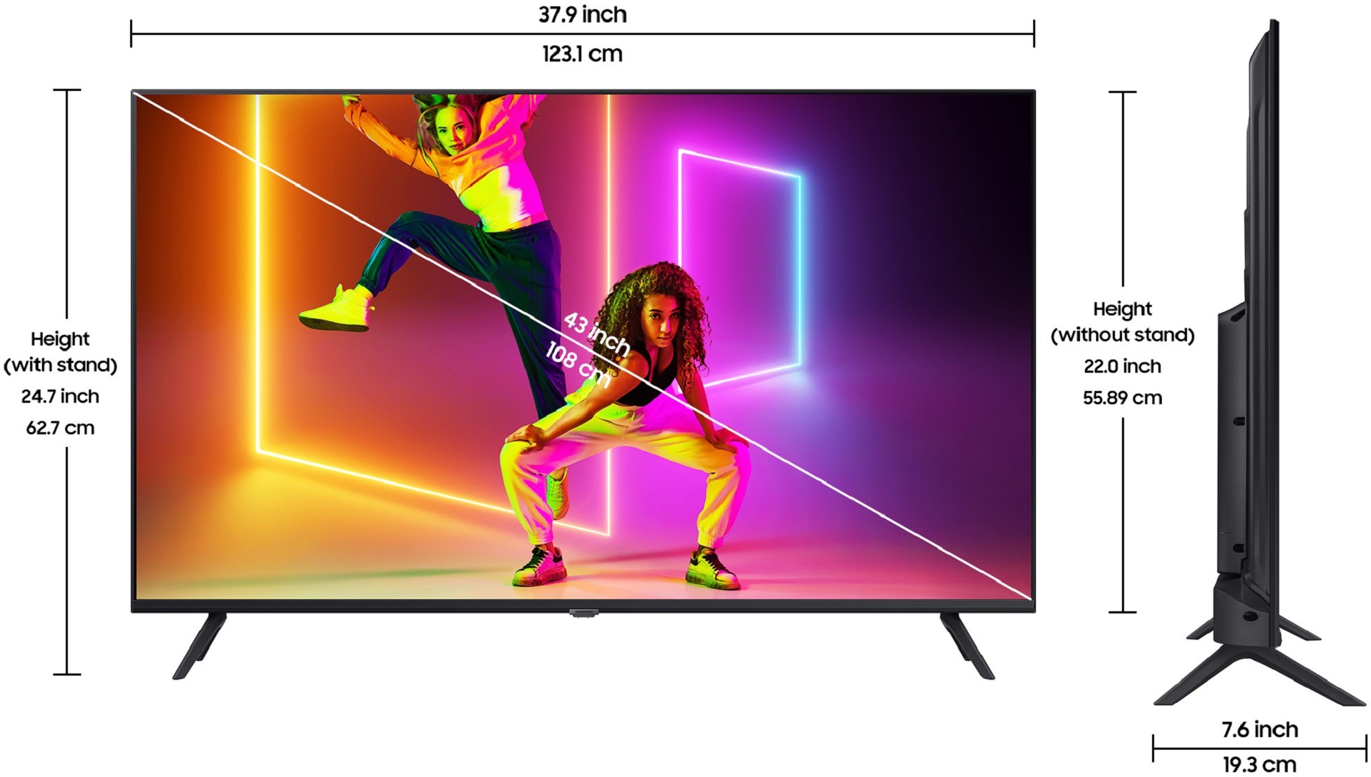 SAMSUNG AUE60 (43 inch) Ultra HD (4K)Flat (UA43AUE60AKLXL) SAMSUNG AUE60 (43 inch) Ultra HD (4K)Flat (UA43AUE60AKLXL)