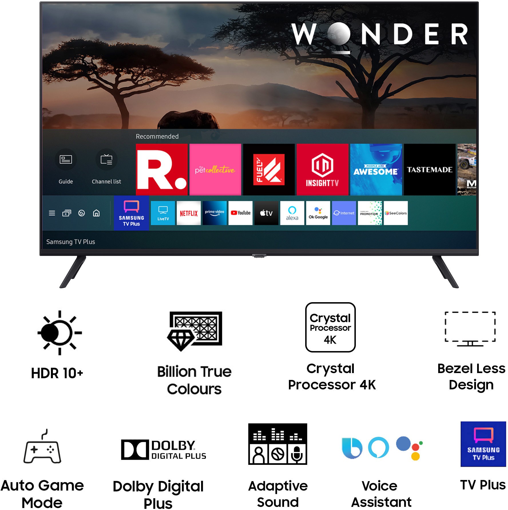 SAMSUNG Crystal 4K Neo Series (43 inch) Ultra HD (4K)Flat (UA43AUE65AKXXL) SAMSUNG Crystal 4K Neo Series (43 inch) Ultra HD (4K)Flat (UA43AUE65AKXXL)