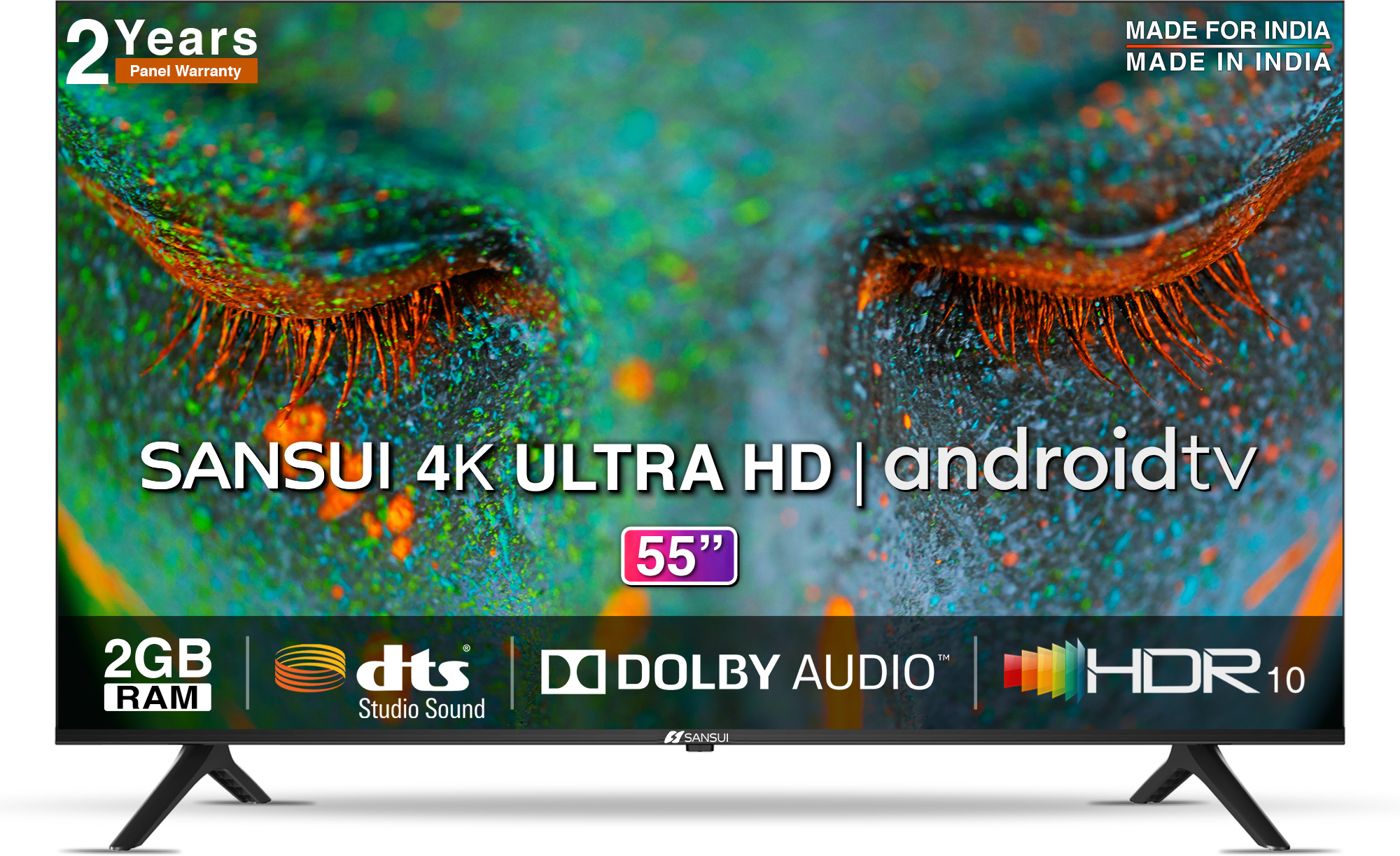 Sansui   (55 inch) Ultra HD (4K) (JSW55ASUHD)