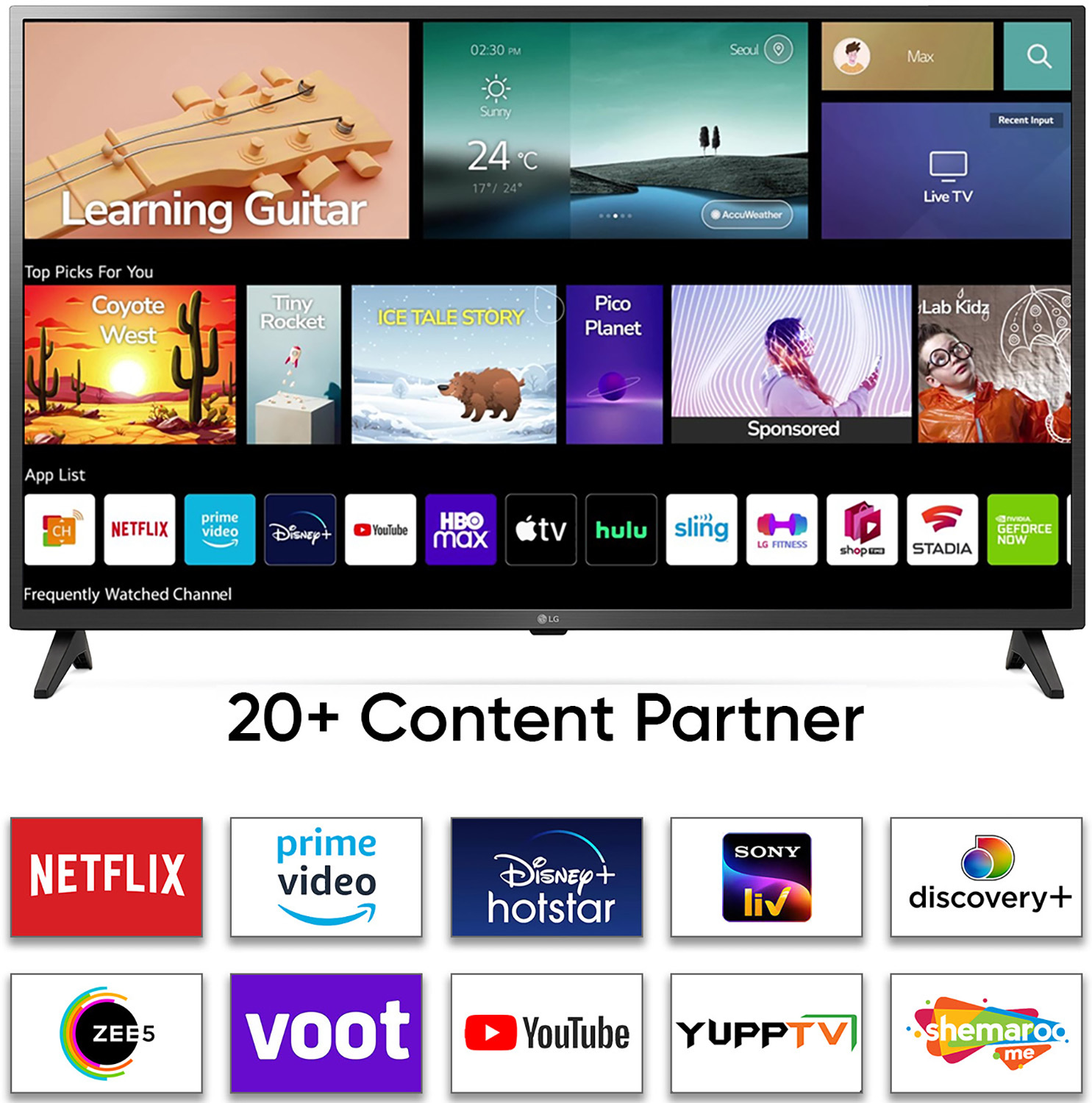 LG  UQ7550 (43 inch) Ultra HD (4K)LED (43UQ7550PSF)