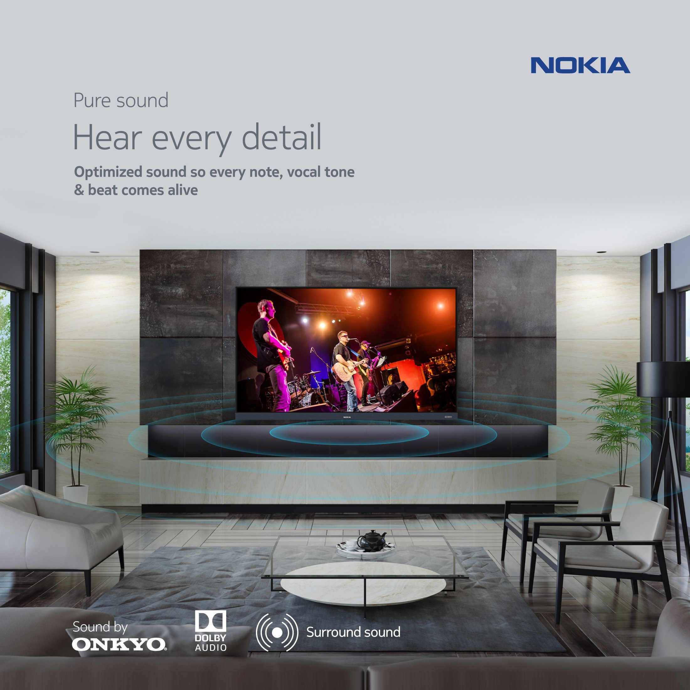 Nokia   (55 inch) Ultra HD (4K)VA Panel (55TAUHDN)