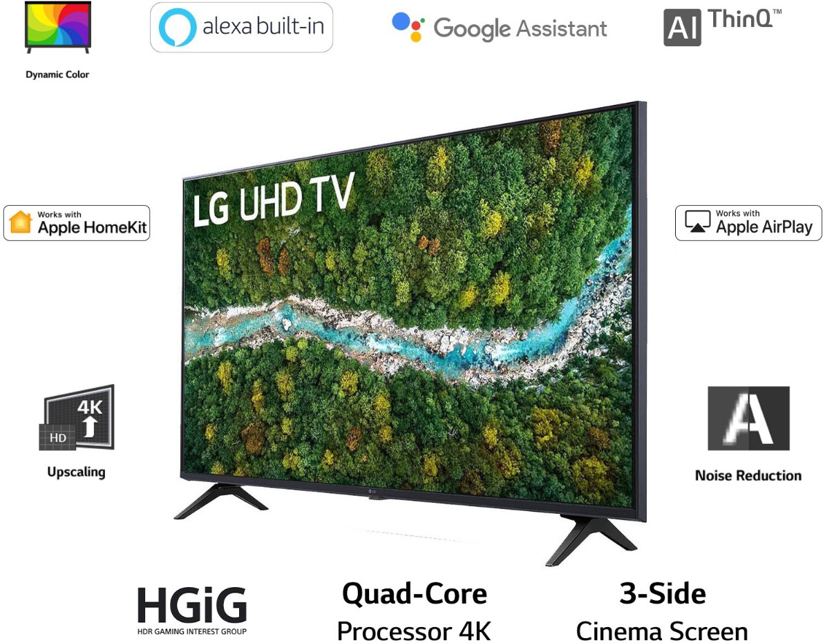 LG   (43 inch) Ultra HD (4K) (43UP7720PTY)