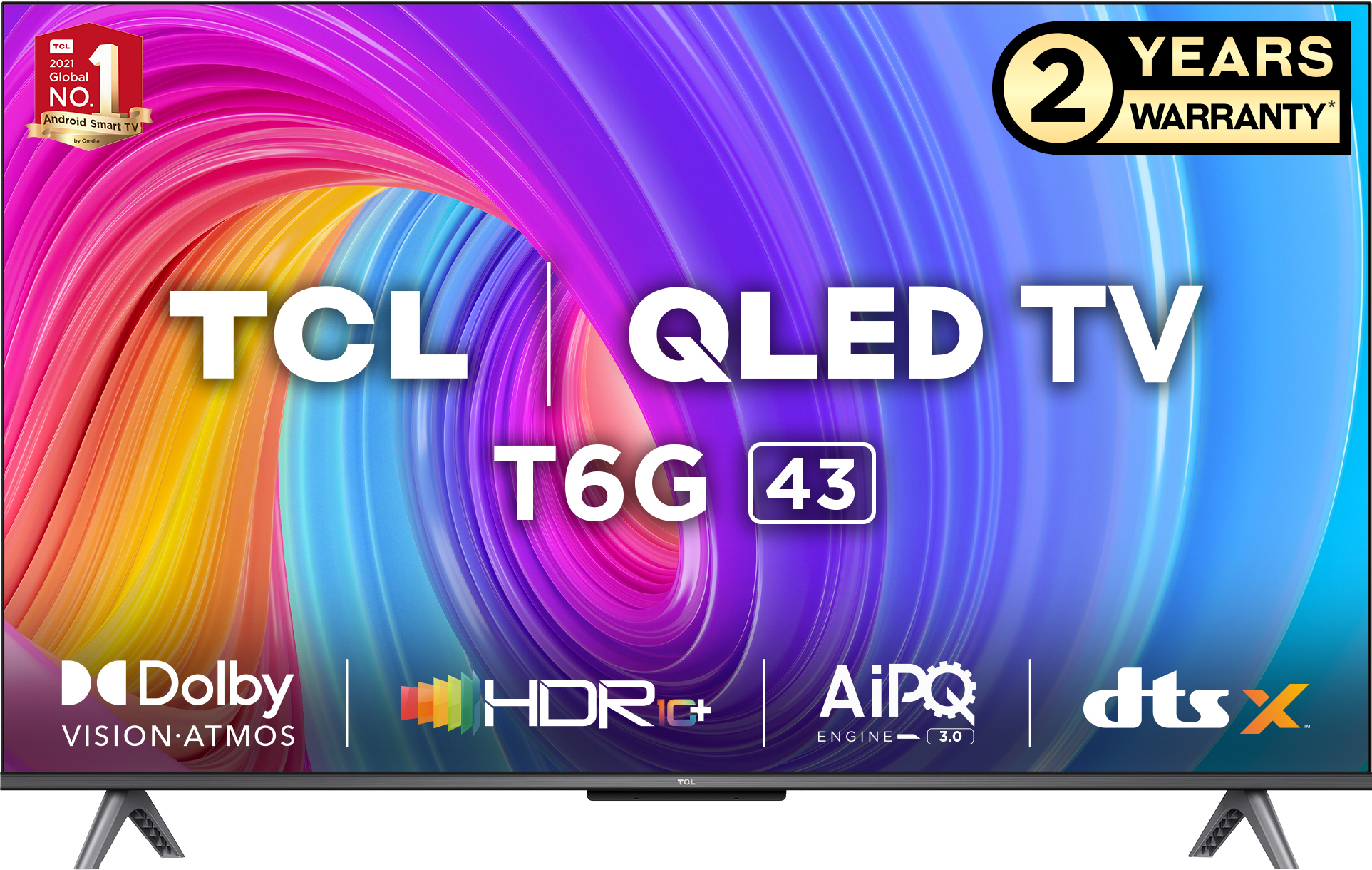 TCL (43 inch) Ultra HD (4K) LED ( 43T6G )