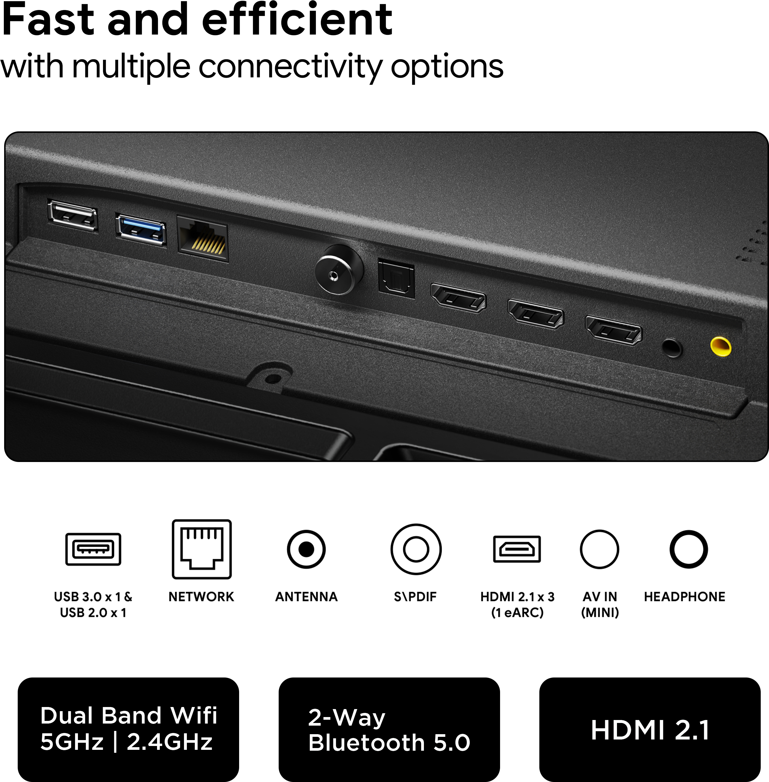 Acer  Advanced I Series (50 inch) Ultra HD (4K)LED (AR50GR2851UDFL)