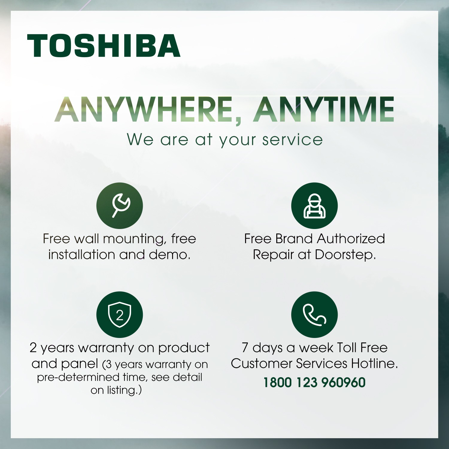 TOSHIBA  C350LP Series (50 inch) Ultra HD (4K)A+ Grade Ultra Vivid Panel (50C350LP)