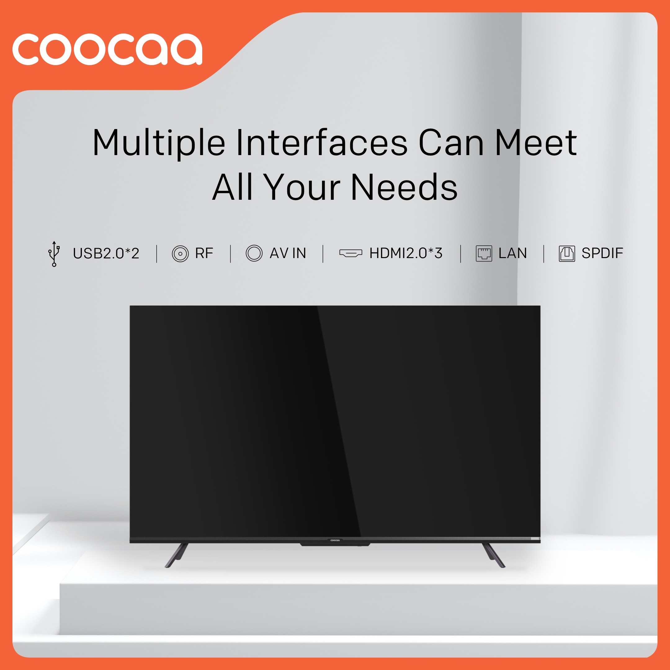 Coocaa  Frameless (55 inch) Ultra HD (4K)IPS (55Y72)