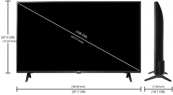 LG   (43 inch) Ultra HD (4K) (43UP7740PTZ)