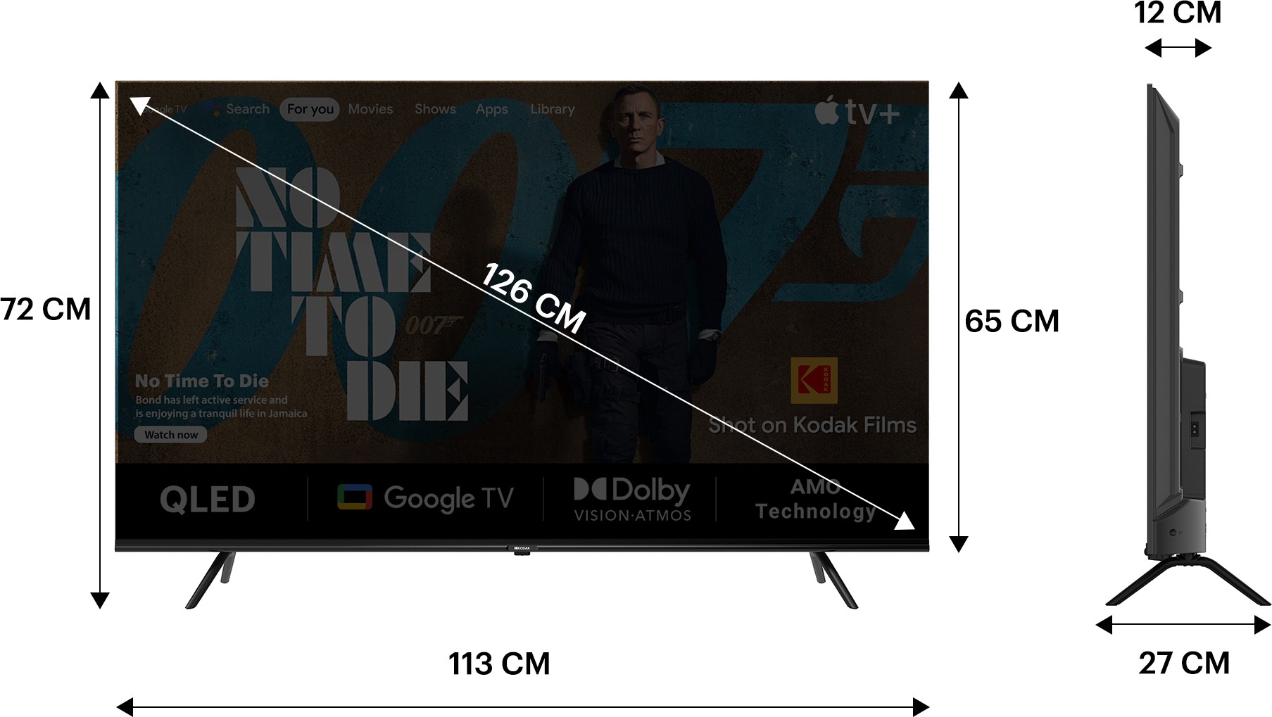 KODAK   (50 inch) Ultra HD (4K) (50MT5011)